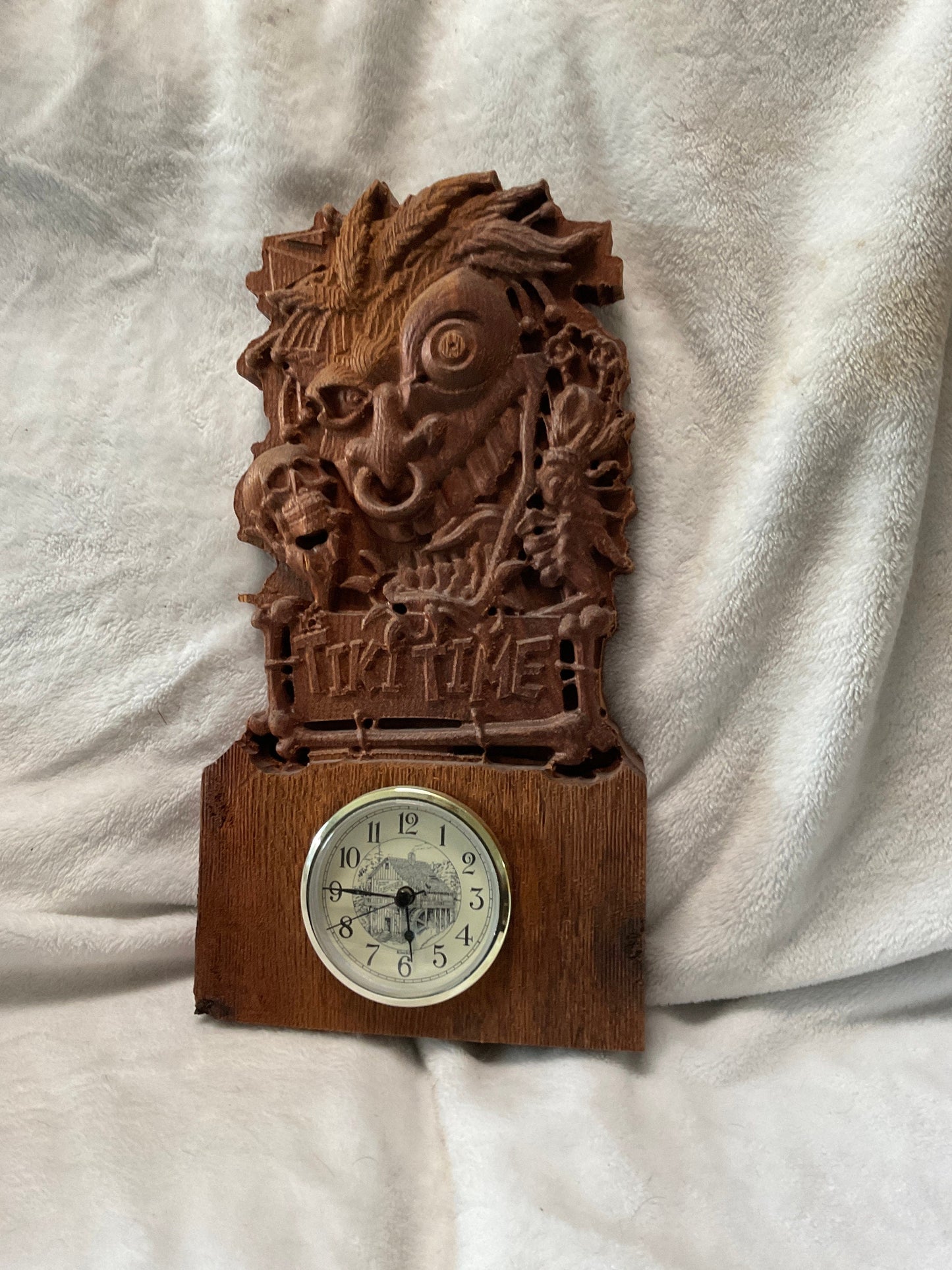 Tiki time clock